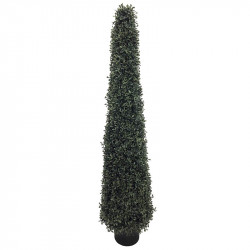 Buxbom, konformad, H:130 cm, konstgjord växt