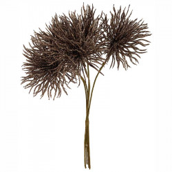 Tistelbukett, brun, 30cm, konstgjord växt