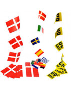 Flagg girlanger ⇒ Många olika nationaliteter & festligheter!