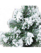 Konsgjorda julgranar med snö | Skapa en vacker jul