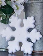 Snöflingor för dekoration | Hos oss finner du allt till julen | Brøndsholm 